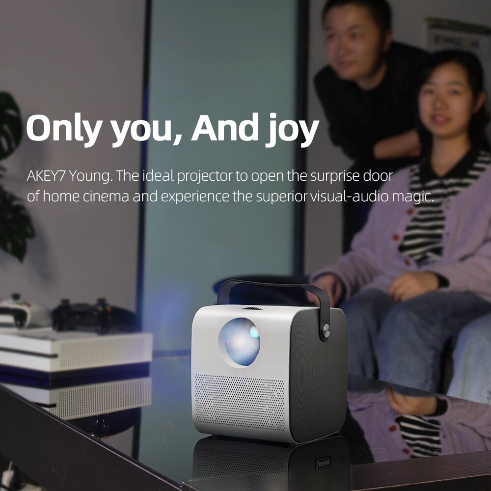 Mini Projector For Phone Portable Smart Projektor Full HD1080P HDMI ...
