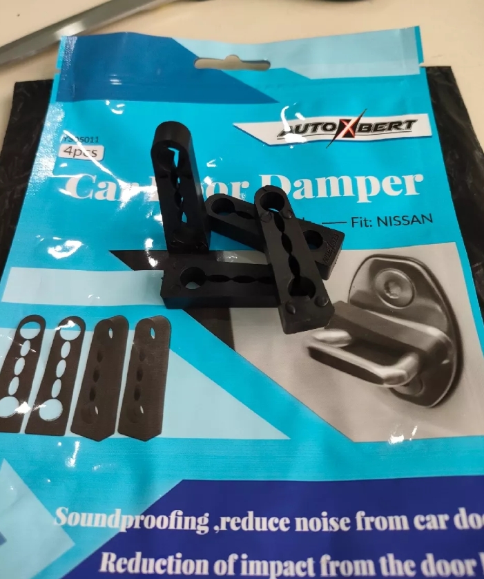 Car Door Lock Sound Deadener Damper Buffer For Mitsubishi Pajero Lancer ...