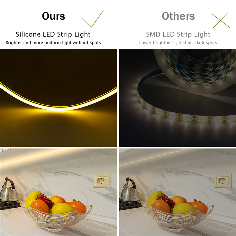 5V USB LED Neon Light Strip with On/Off Switch Flexible Neon Sign Tape ...