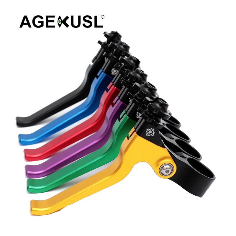Aceoffix Bicycle Brake Lever Rero CNC Aluminum Alloy Front Rear Brake ...