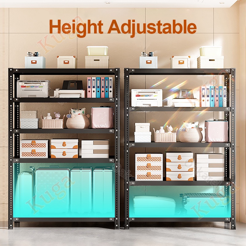 【Load 600 KG】6 / 5 Tiers Metal Rack Steel Rack Metal Shelf Rack ...