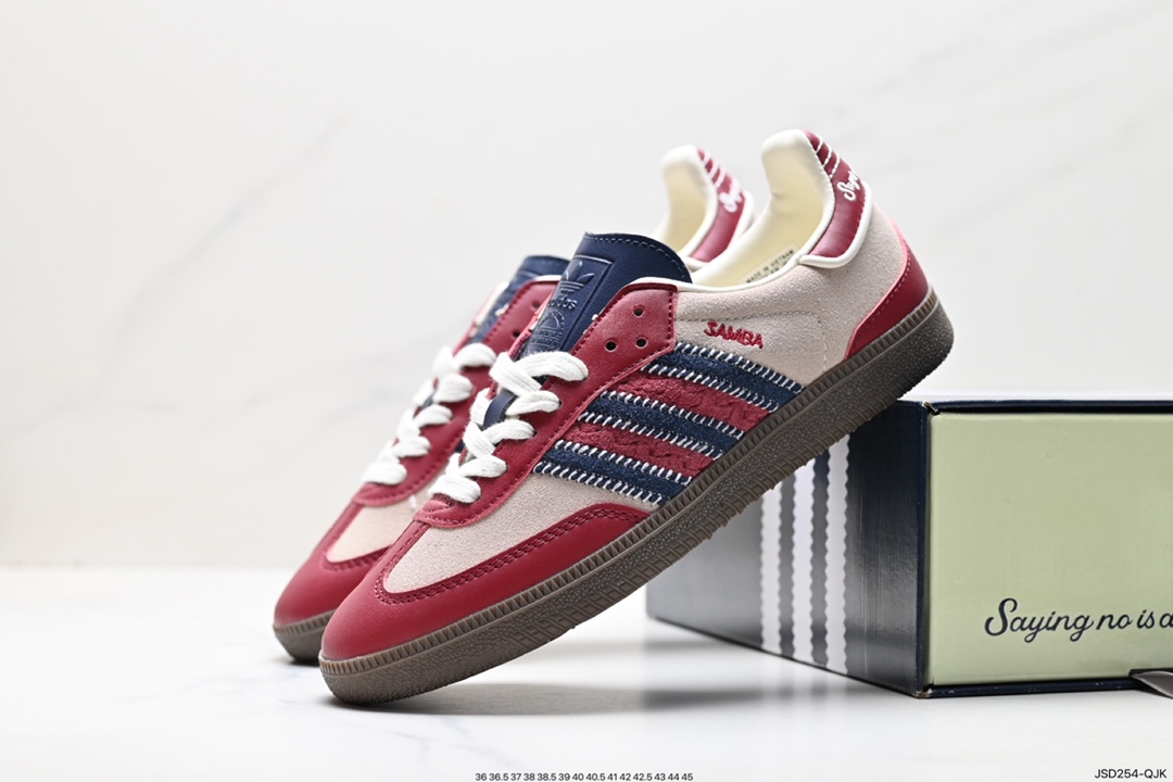 noalt x adidas originals Samba German Training Shoes Anti-slip  Wear-resistant Low-top Sneakers