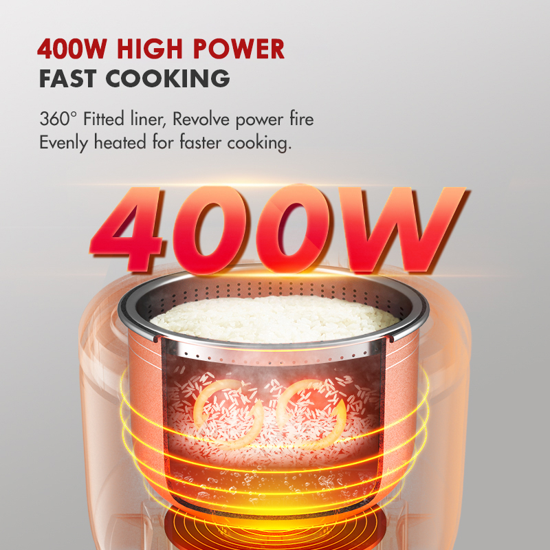 HODEKT 2.5L Smart Rice Cooker Multifunctional Household Rice Cooker