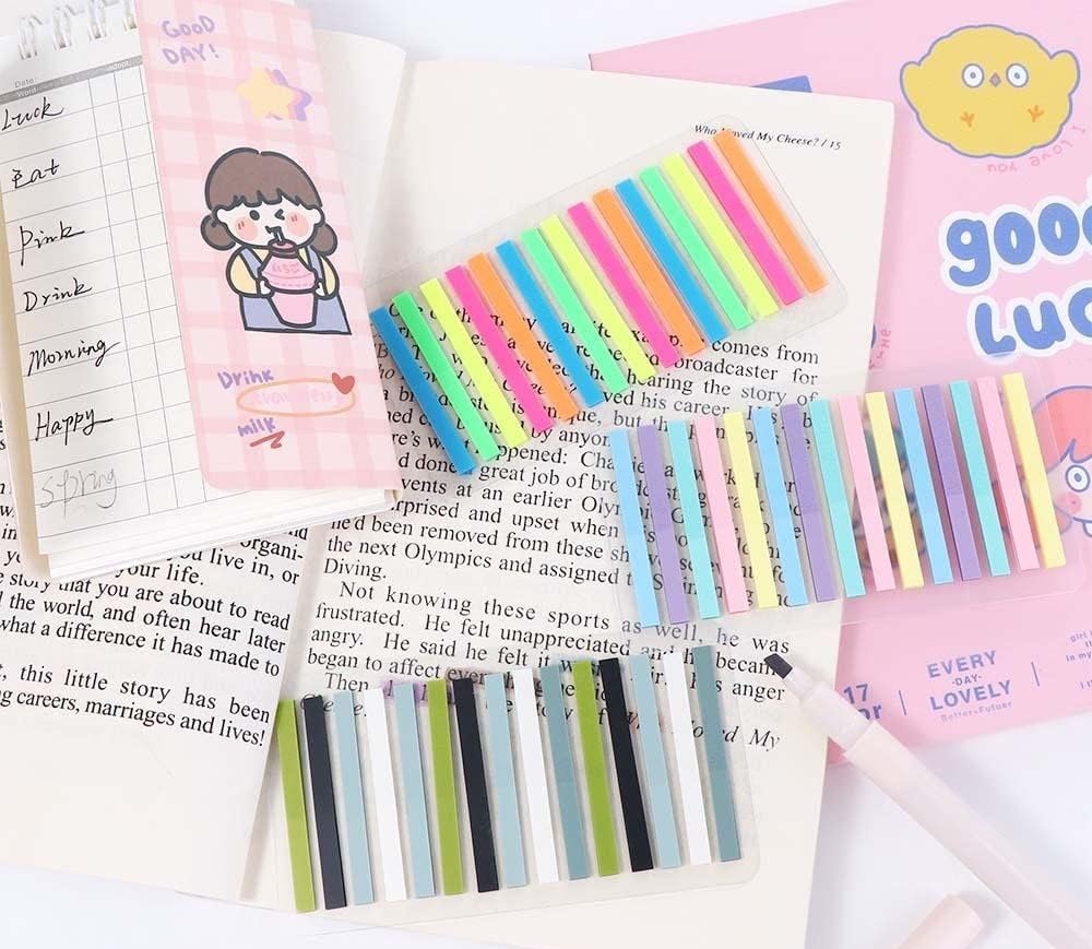 300 Sheets Posted It Transparentes Self-Adhesive Sticky Notes ...
