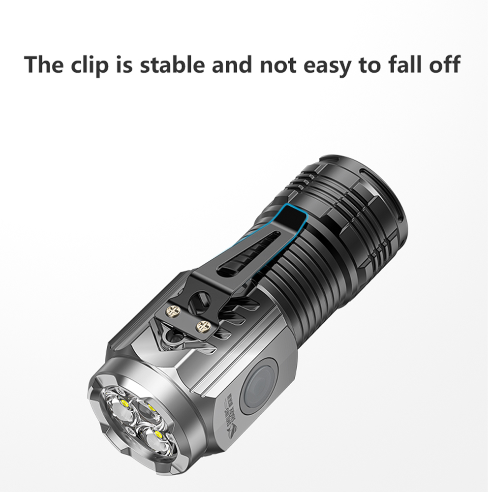 SmilingShark SD1033 Mini Torch light Super Bright Keychain Flashlight