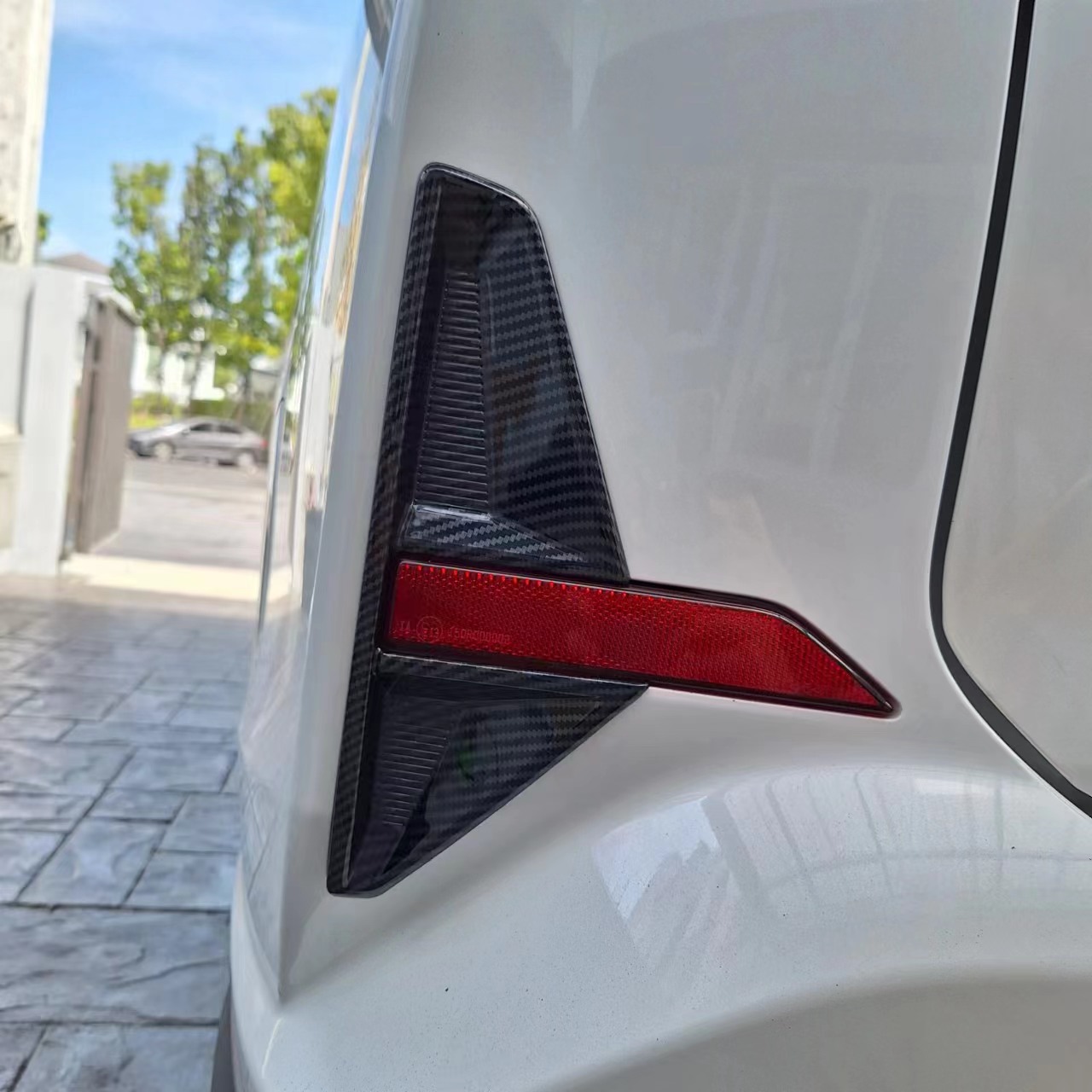 Toyota Veloz W101 (2022-Present) Carbon Fiber Pattern Rearview Mirror ...