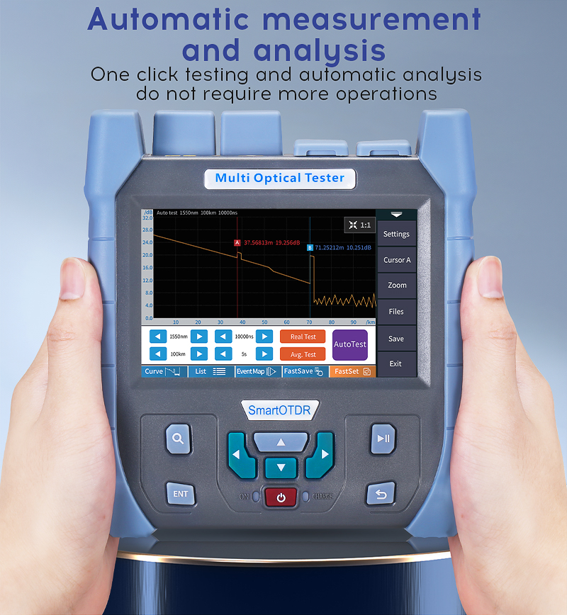 COMPTYCO AUA783U/A OTDR Multimode Fiber Tester MM 850 1300nm Optical ...