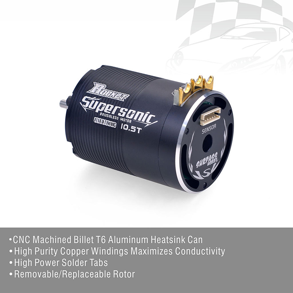 Surpass Blue 540 Sensored Brushless Motor 4.5T Modificato Per - Foto 9