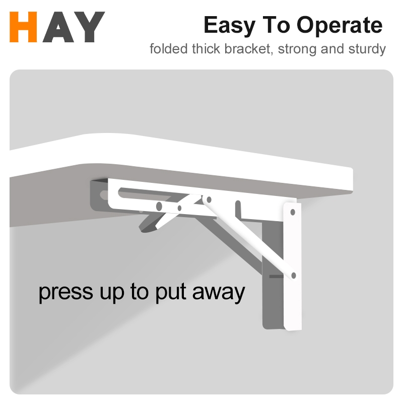 Foldable Table with Bracket Wall Mounted Hanging Foldable Table Wall ...