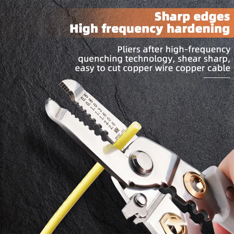 Multi-functional Wire Stripper Peeling Cable Cable Cutters Wire ...