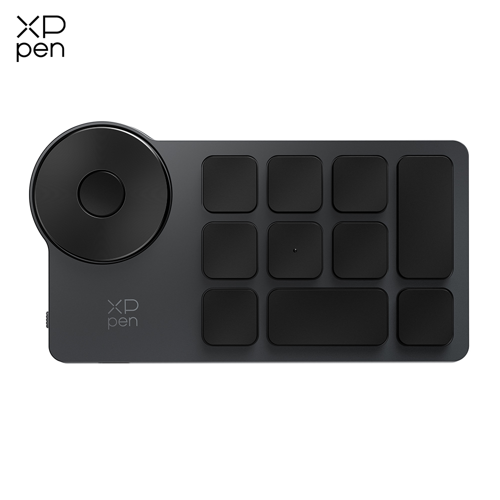XPPen ACK05 Wireless Shortcut Remote With Physical Dial & 10 Custom ...