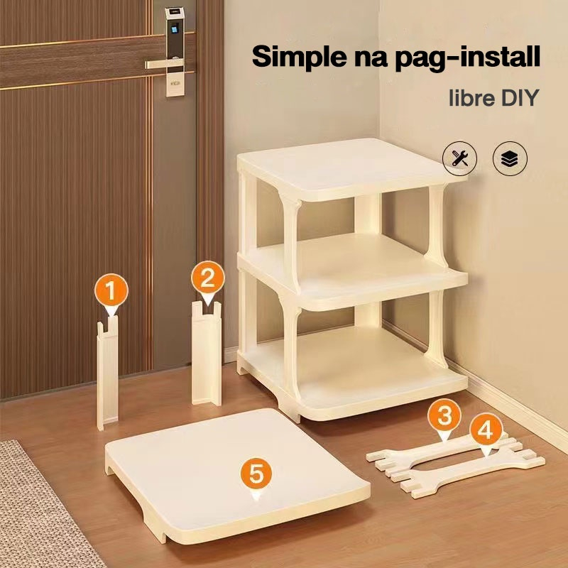 ikea-simple-shoe-rack-plastic-shoe-rack-portable-almari-kasut-bertutup