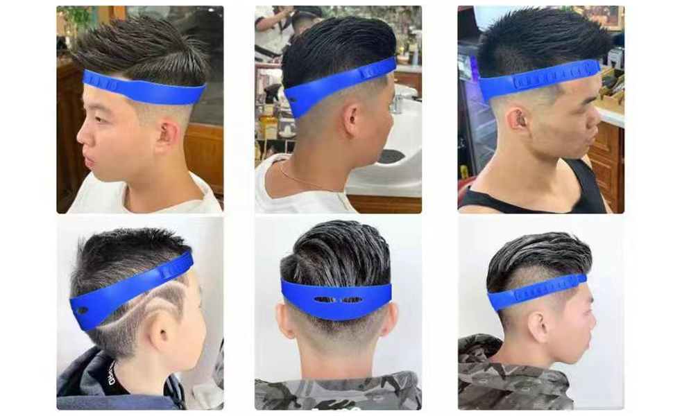 Neckline Shaving Template Hair Cutting Guide Tool for Men Adjustable ...