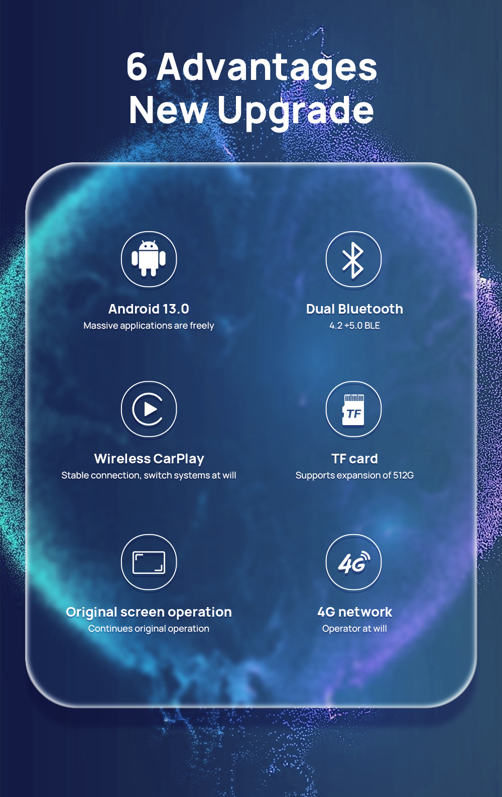 carlinkit carplay ai box android 13 8+128GB 8Core android auto