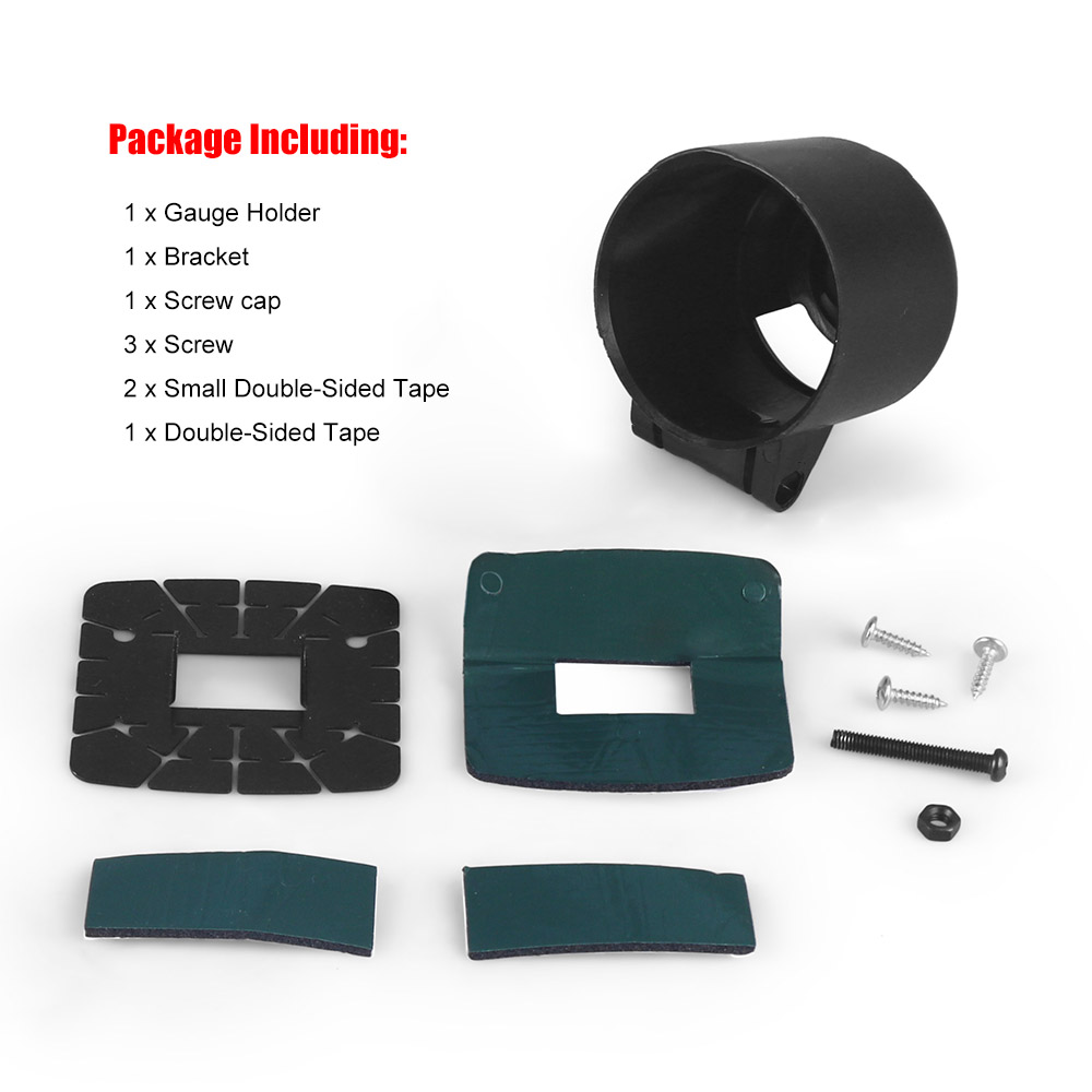 52mm Gauge Pod Meter Cup Car Mount Holder Plastic Single Auto Car Meter ...
