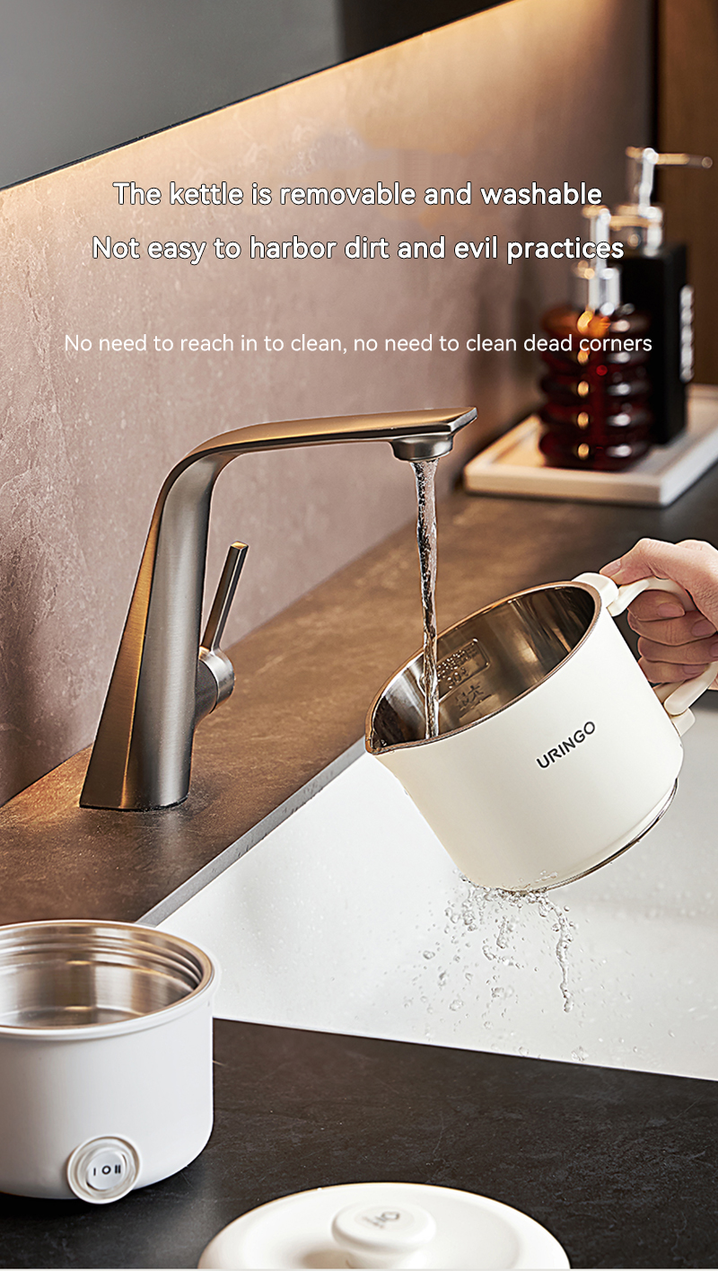 URINGO Foldable Electric Kettle Mini Size Portable To Travel Global Use ...