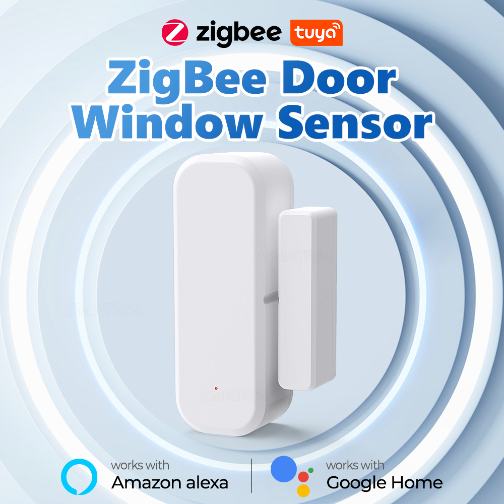 SMATRUL Tuya Zigbee Smart Door Sensor Window Drawer Garage Door ...