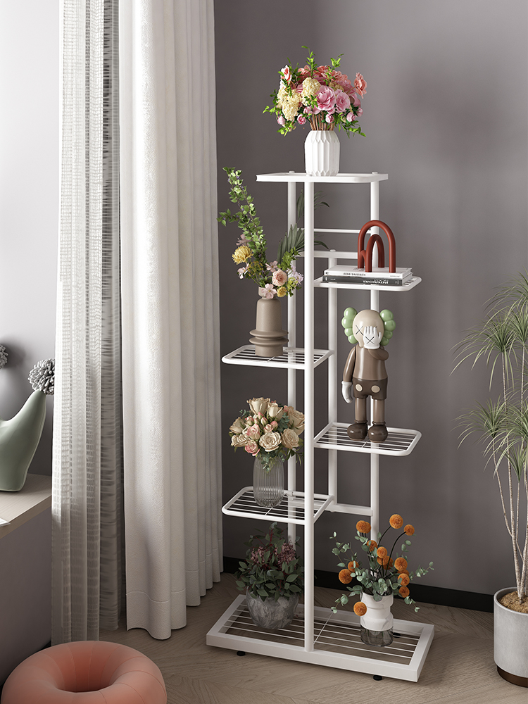 Flower Stand Rak Flower Pot Plants Rack Multi-storage Balcony Flower ...