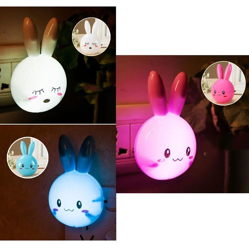 Light Light Control With Switch LED Energy-Saving Light Plug-In Night ...