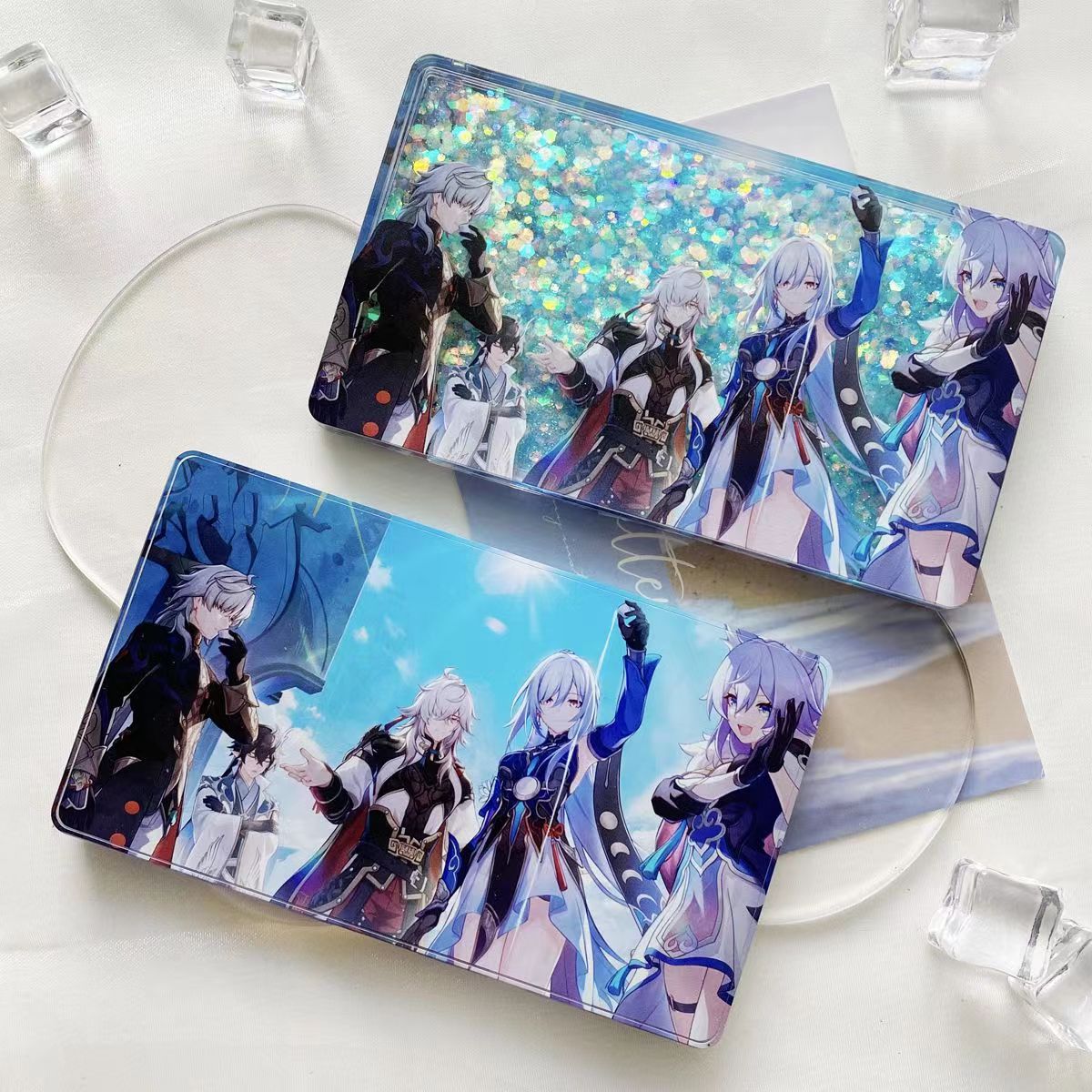 Honkai Star Rail Acrylic Quicksand Mahjong Aventurine Acheron Firefly ...