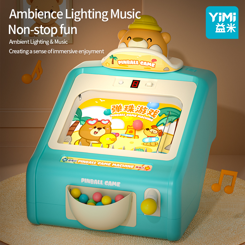 YIMI Pinball Machine Electronic Pinball Machine Handheld Games Toy ...