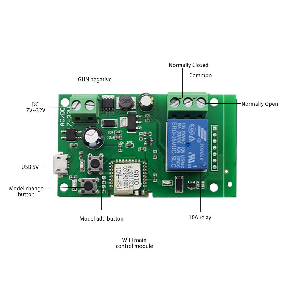 Ewelink WiFi Autogate 1 Channel Smart Wifi Switch Controller Tmall ...