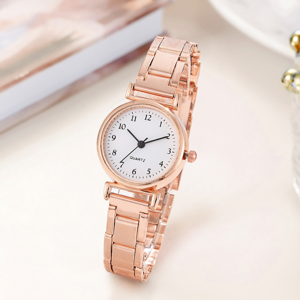Elegant Small Dail Mesh Strap Quartz Watch