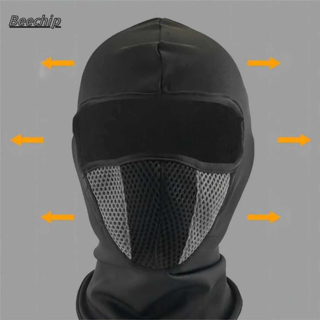 Motorcycle Riding Mask Windproof Warm Breathable Full Face | Shopee ...