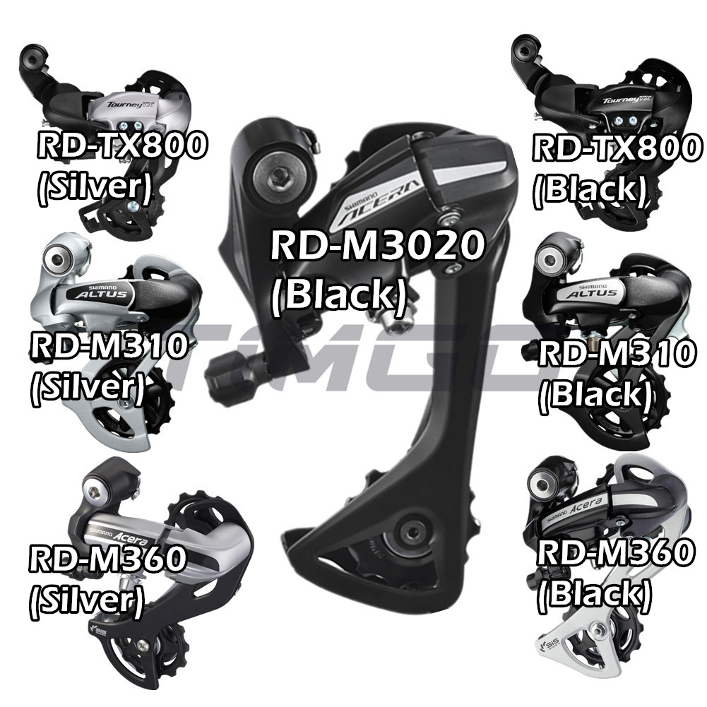 Shimano Tourney Altus Acera RD-TX800 RD-M310 RD-M360 RD-M3020 MTB Bike 7/8  Speed Rear Derailleus SGS Long Cage Direct Mount