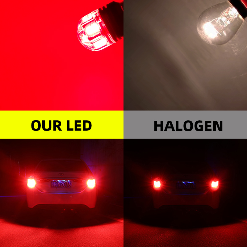 TUFFOO BAZ15D | P21/4W | 7225 LED Bulb For Car Tail Light/Brake Light ...