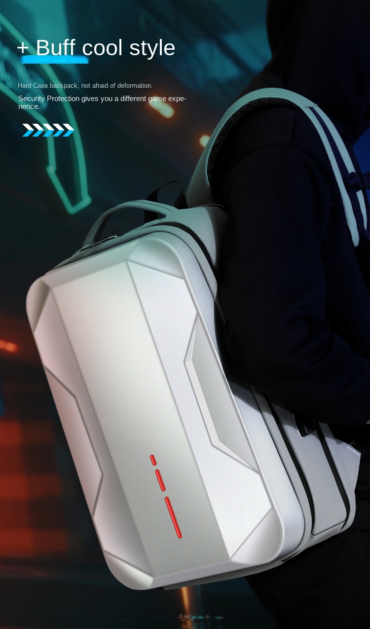 New Hard Shell Computer Backpack Gangyi Business Backpack Men ...