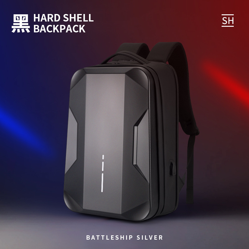 New Hard Shell Computer Backpack Gangyi Business Backpack Men ...