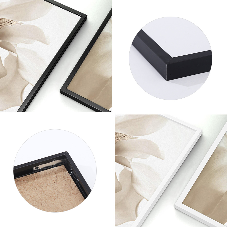 Black Picture Frame for Poster Photo 30x40 40x50 50x70cm A4 Simple ...