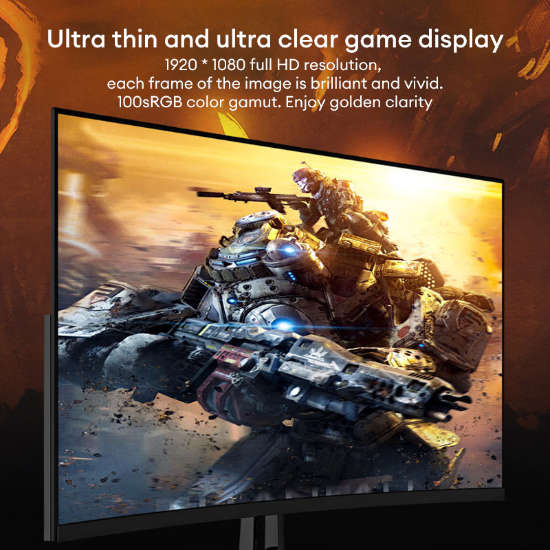 EXPOSE IPS 165Hz Curved Gaming Monitor - Black (19