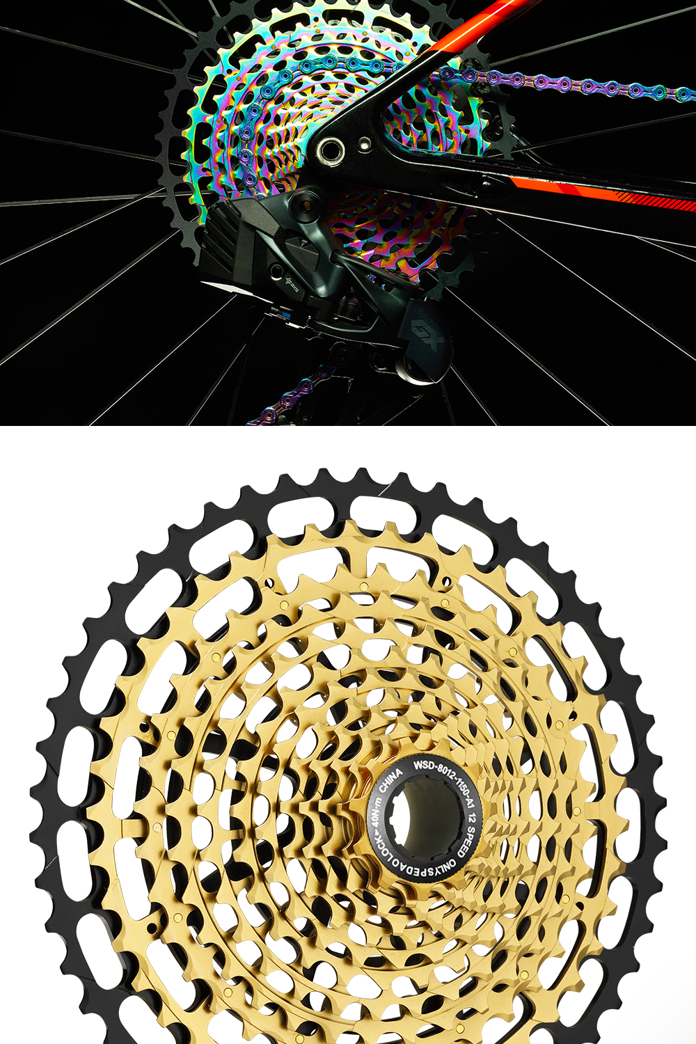 New SPEDAO MTB Bicycle Cassette Cogs Freewheel 12 Speed Cogs 11-50 ...
