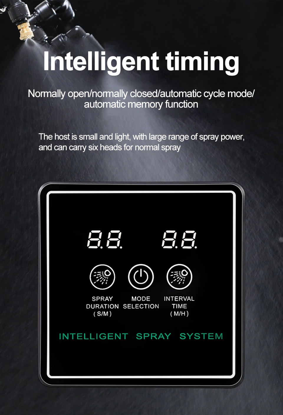 Intelligent Automatic Reptile Fogger Sprinkler Control Electronic ...