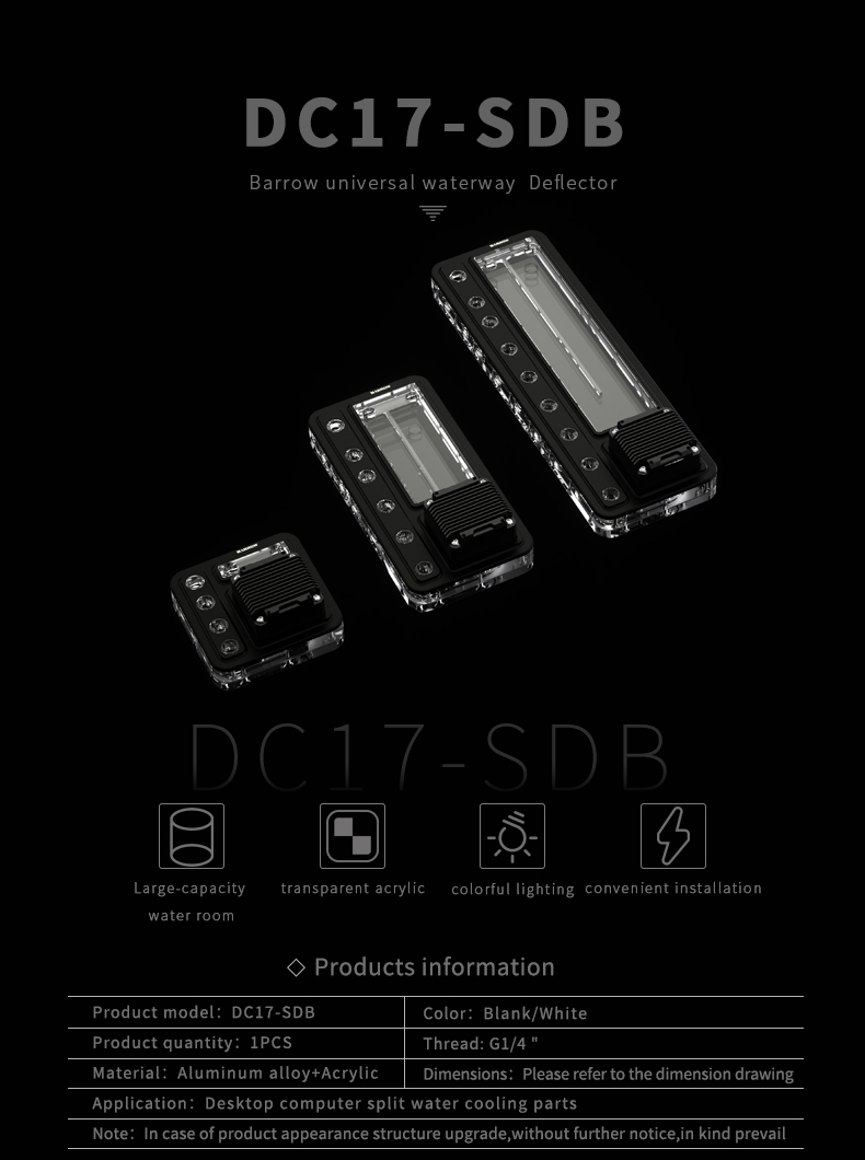 Barrow Distroplate Watercooling 120/240/360MM Universal Integrated Pump ...