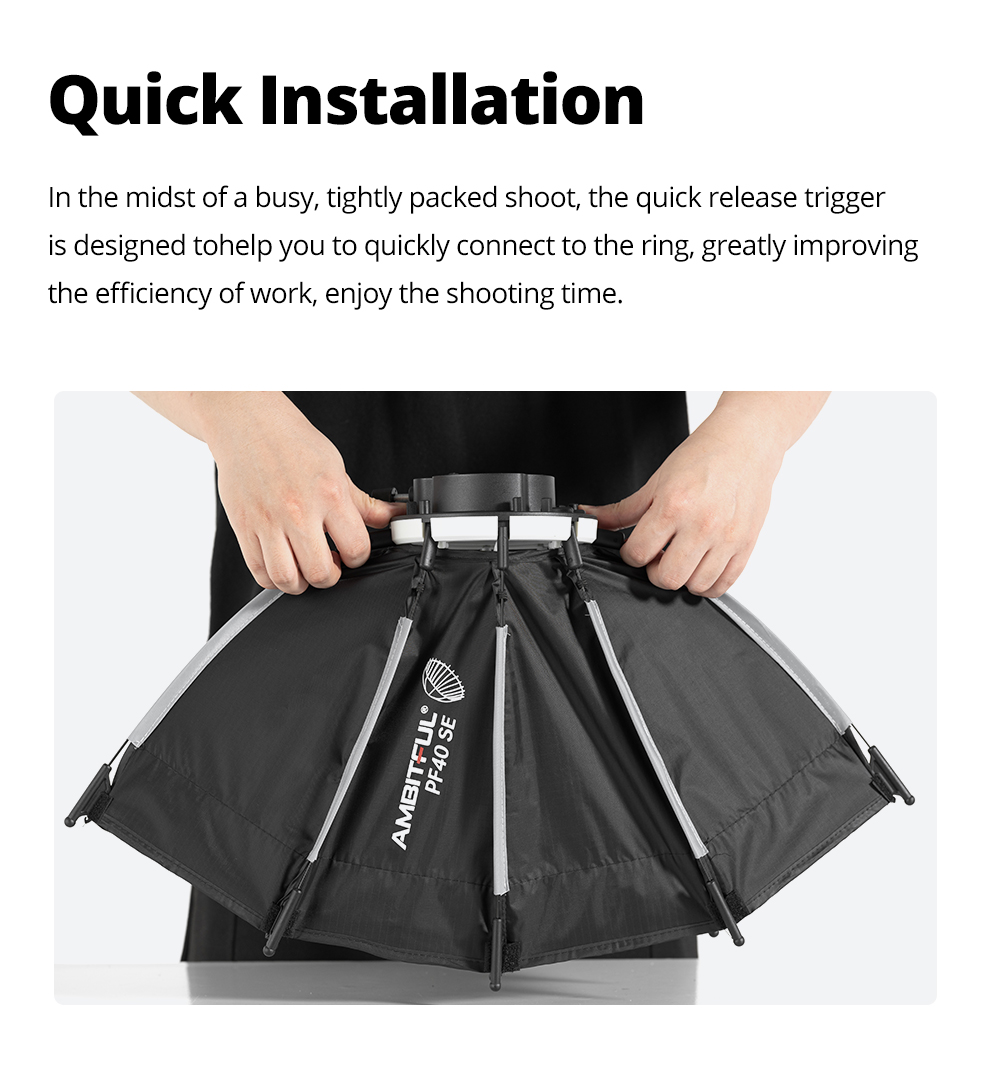 Supporto Luce Fotografico AMBITFUL GM280 280 Cm – Alluminio Leggero, Carico 10 Kg, Con Sistema Air Cushion, Per Softbox E Flash
