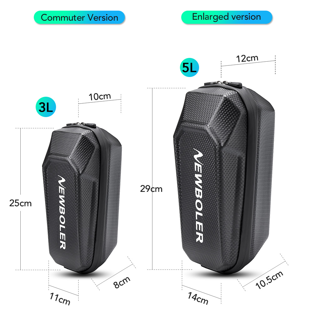 Newboler 3L/5L Quick Release Bike Scooter Bag Waterproof Bicycle Front ...