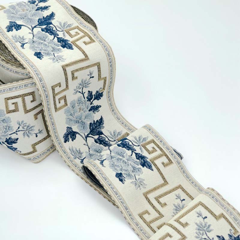 1M Embroidery Ribbon Chinese Style Lace Trim DIY Sewing Supplies 12CM ...