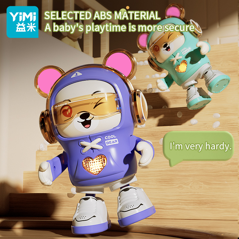 YIMI Dancing Rabbit Toy Robot Rabbit Dancing Sing Song Electronic Bunny ...