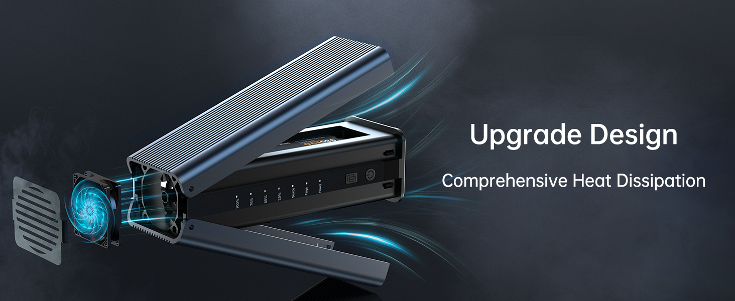 Acasis nvme m 2 copycat dual slot offline clone built in cooling fan