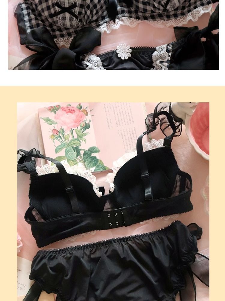 Review for Japanese cute loli bra set yv43289