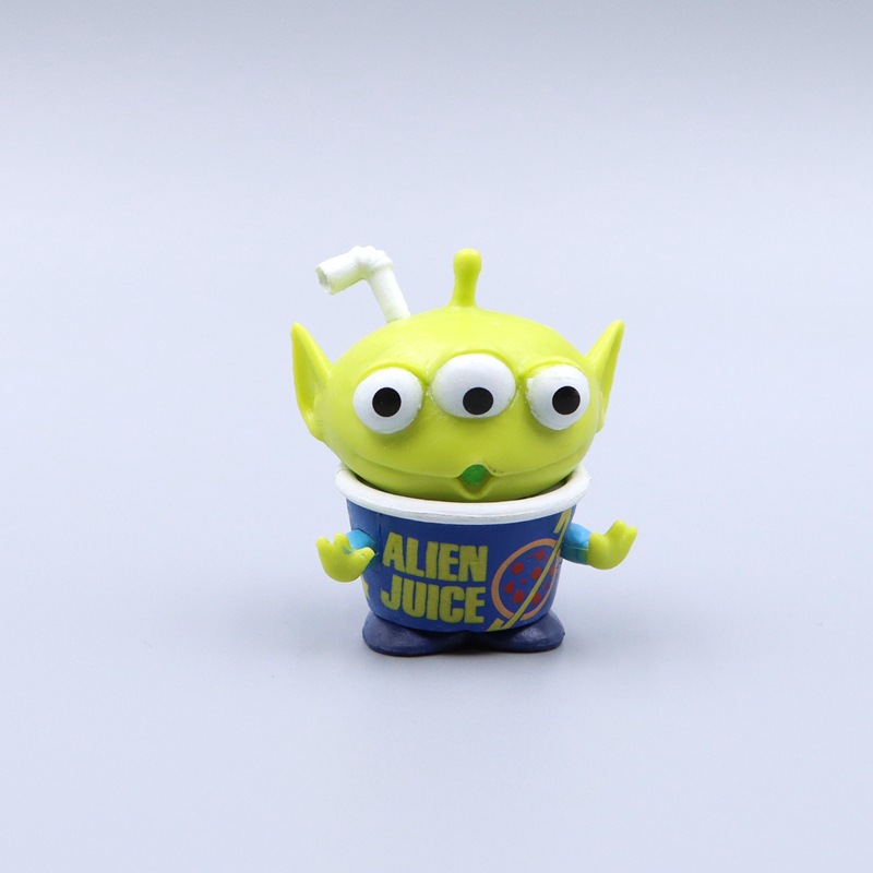 3Pcs/Set 4.4cm Disney Anime Cartoon Toy Story Figure Aliens Hamburger ...