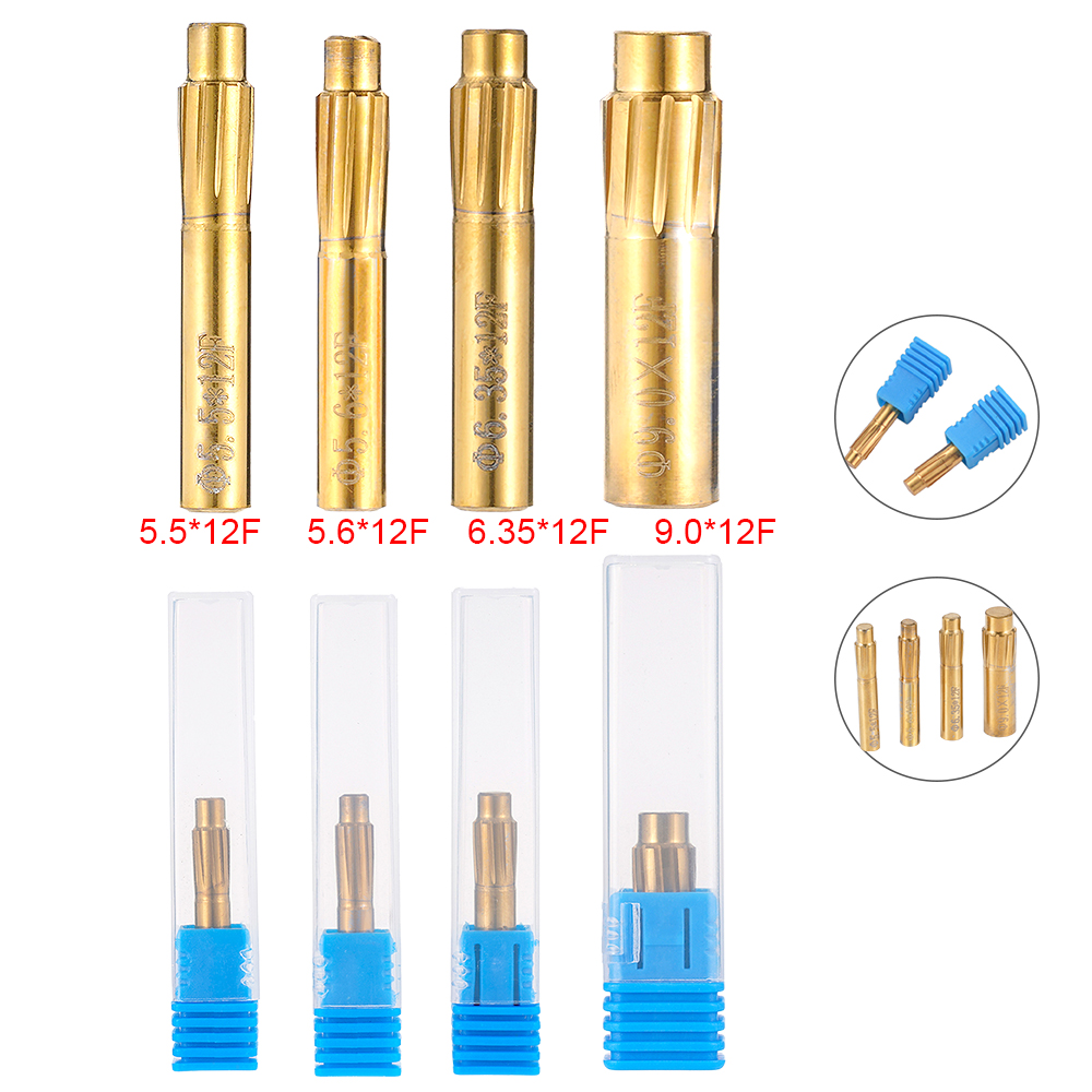 Rifling Button 5.5mm 5.6mm 6.35mm 9.0mm 12 Flutes Hard Alloy Chamber ...