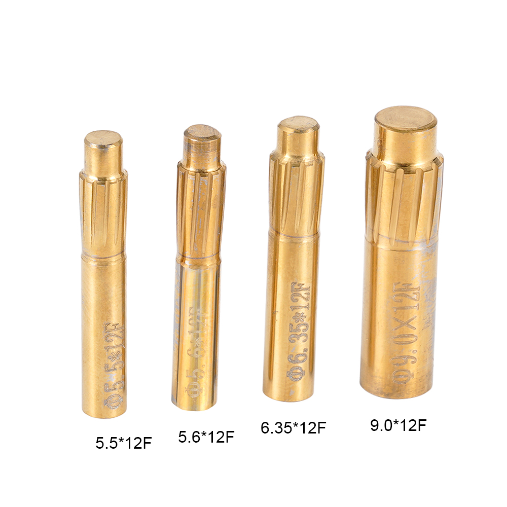Rifling Button 5.5mm 5.6mm 6.35mm 9.0mm 12 Flutes Hard Alloy Chamber ...