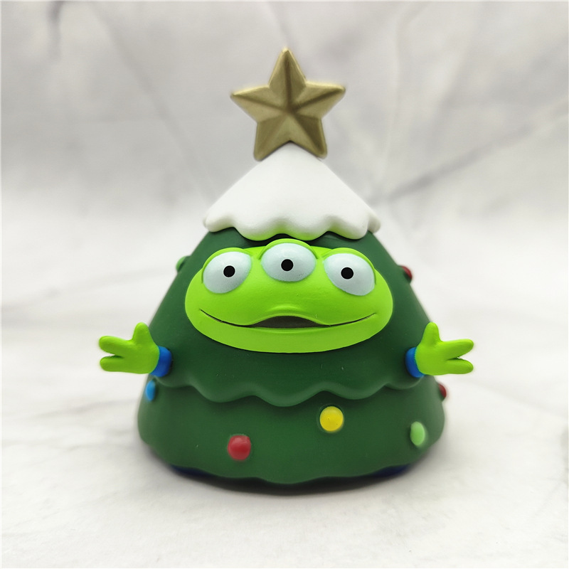 3Pcs/Set 6-7cm Disney Anime Cartoon Toy Story Aliens Cosplay Christmas ...