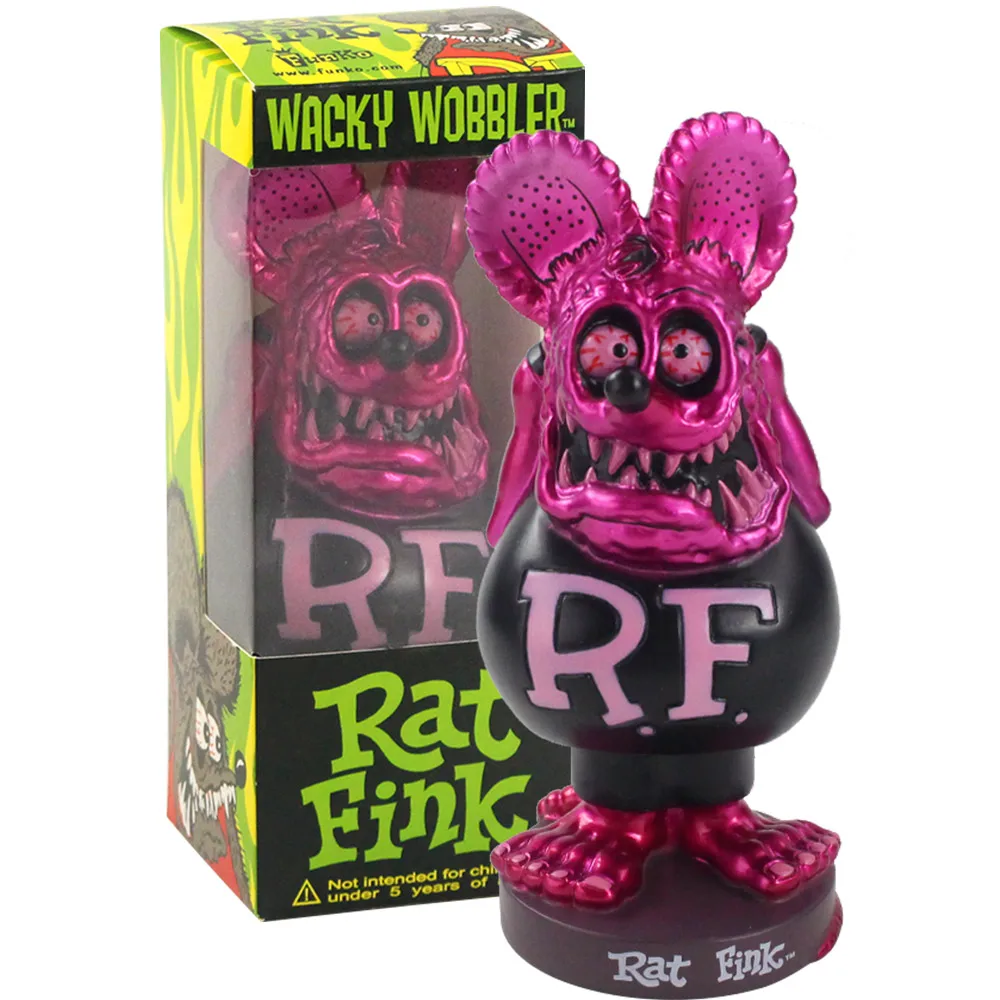 8 Style Tales of the Rat Fink Figures Cartoon Crazy Mouse Ratfink Boxed ...
