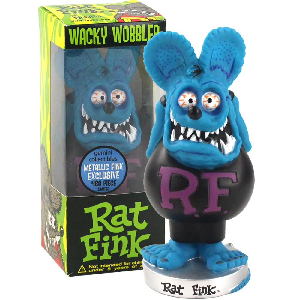 8 Style Tales of the Rat Fink Figures Cartoon Crazy Mouse Ratfink Boxed ...