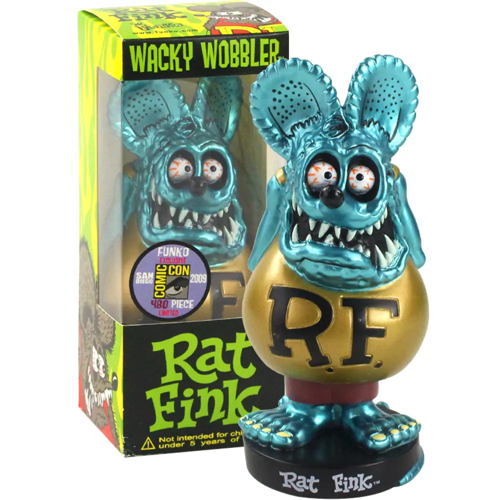 8 Style Tales of the Rat Fink Figures Cartoon Crazy Mouse Ratfink Boxed ...
